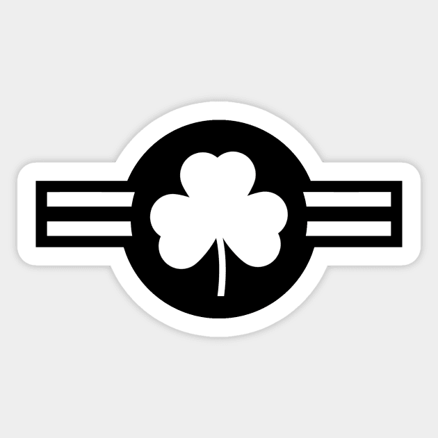 Irish Fight Gear - Roundel Sticker by IrishFightGear